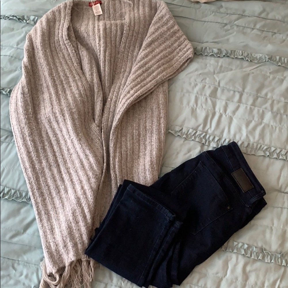 Merona sweater pancho